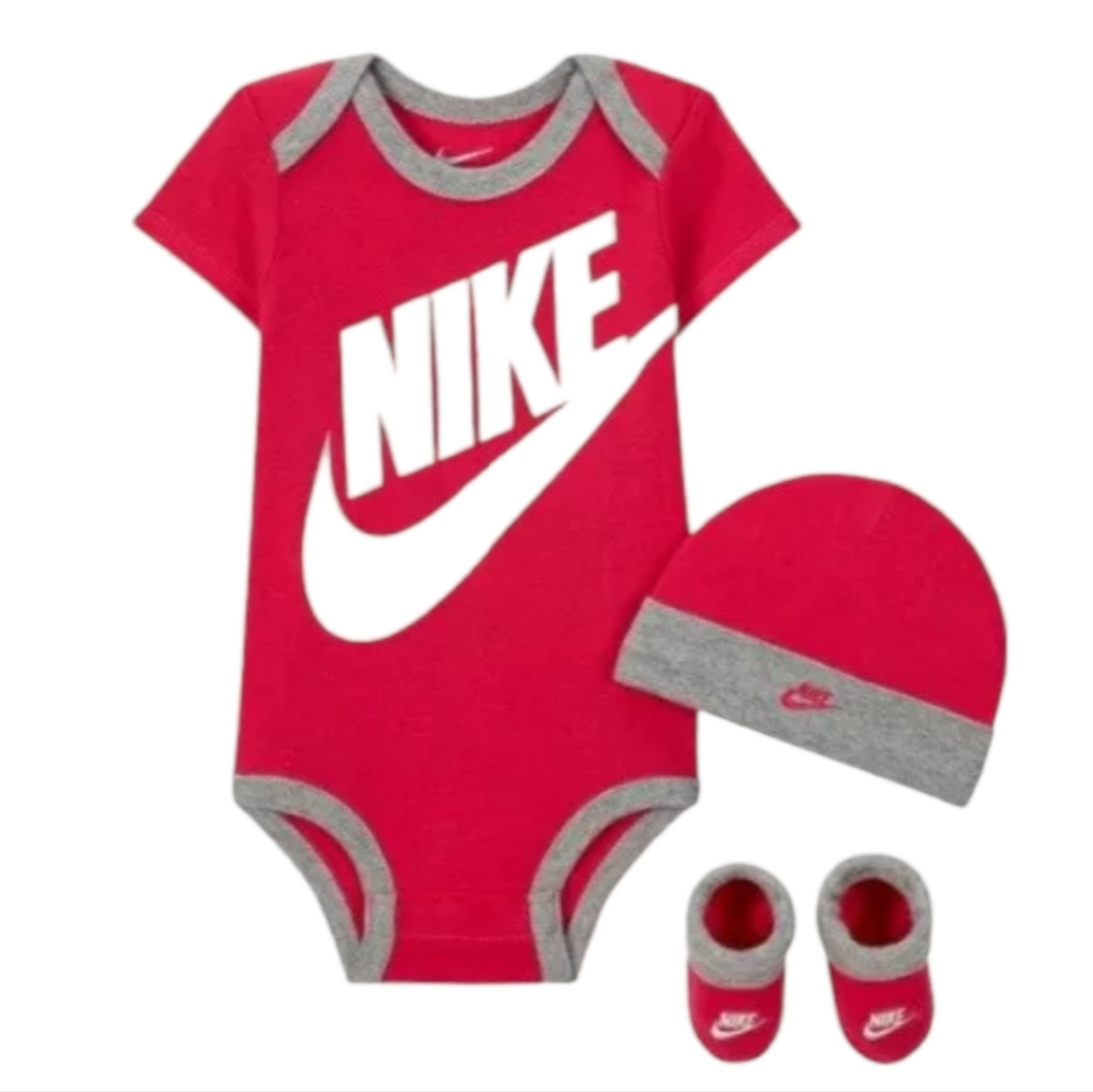 NIKE FUTURA LOGO Baby BOX SET  RED
